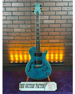 2021 PRS SE Zach Myers 594 Semi Hollow Electric Guitar - Myers Blue - Coil Taps w/ Gig Bag SN1001