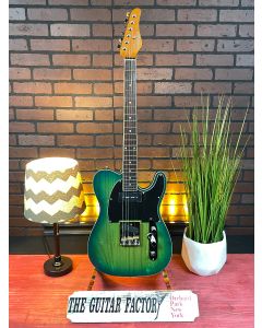 Schecter PT Special Electric Guitar - Aqua Burst Pearl