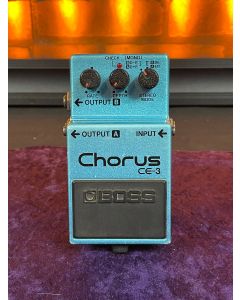 Boss CE-3 Chorus (Green Label) 1986- Blue - SN0819