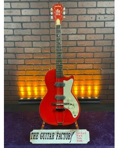 Vintage 60's Custom Kraft Electric Guitar (Red) New Parts SN0820
