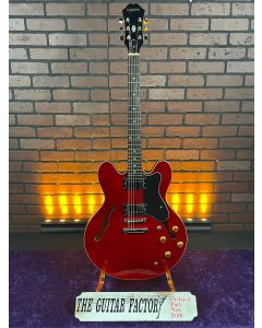 2004 Epiphone Dot 335 Made in Korea (MIK) - Cherry Red Semi-Hollow body Electric Guitar SN1008