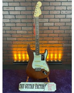 Fender American Performer Sassafras Stratocaster Electric Guitar, Rosewood Fingerboard, Mocha