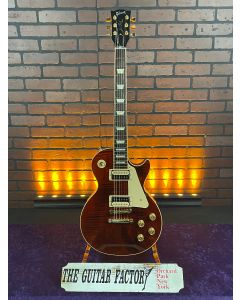2013 Gibson Les Paul Traditional Pro II Wine Red Flame Top Electric Guitar w/ Hard Case SN0822