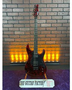 Mint Schecter Sun Valley Super Shredder FR S Electric Guitar. Red Reign - Demo Model SN0540