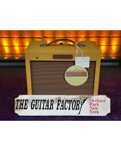 Fender 57 Custom Champ 5-watt hand-wired all-tube guitar combo amplifier -Tweed - MINT! SN1012