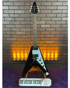 2024 Epiphone Flying V Electric Guitar in Ebony SN0830