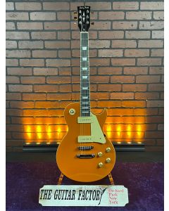Harley Benton SC-450 P90 GT - MINT - Gold Top Electric Guitar SN0902