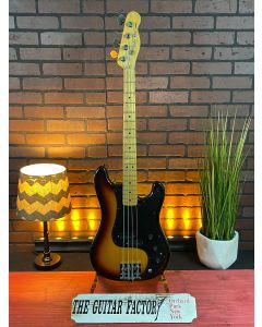 1983 Rare Vintage Fender USA Bullet Bass TB, Maple, Modded Electric Short Scale Bass Guitar w/ Gig Bag SN5139