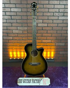 Ibanez AEG5012 AEG 12-String Acoustic-Electric Guitar - Dark Violin Sunburst SN8890