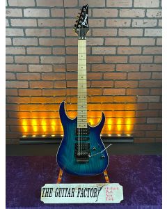 2022 Ibanez RG470AHM RG Standard Series Electric Guitar, Blue Moon Burst SN7747