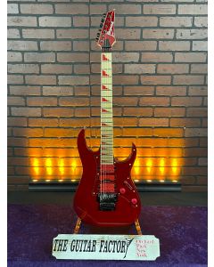 2008 Ibanez RG770DX Reissue Ruby Red Electric Guitar - Excellent! w/ Ibanez Hard Case SN9025