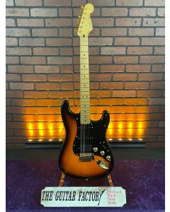 TGF Chop Shop Custom Modified 1993 Fender Mexican Standard Fat Stratocaster Sunburst 'Black n' Gold" Electric Guitar SN4687