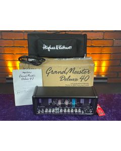 Hughes & Kettner GM40DH GrandMeister Deluxe 40 40W Guitar Amplifier Head -MINT! SN1021