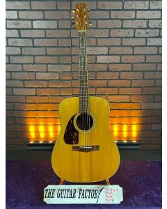 Vintage 80's Fender F-210 LH (Left Handed) Acoustic Guitar - Made in Korea - SN0929
