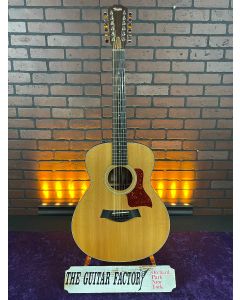 2012 Taylor 356e 12 String-Acoustic Electric Guitar - Spruce and Sapele - W/ Hard Case SN2009