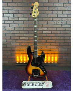 2015 Fender '70s Jazz Bass, Rosewood Fingerboard, 3-Color Sunburst w/ Gig Bag SN1029