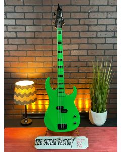 Dean Custom Zone Nuclear Green 4 String Bass Guitar. SN1126