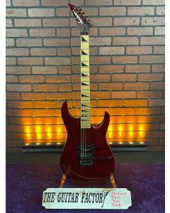 Jackson DK2M Dinky 1H Red Ghost Flames Japan Limited Edition Electric Guitar (Rare!) SN0438