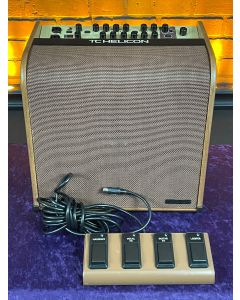TC Helicon Harmony V100 2-Channel 100-Watt 1x10" Acoustic Guitar Combo w/ Footswitch SN1021