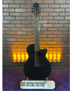 Ibanez AEG721 7-String Acoustic-Electric Guitar - Black Out TGF11