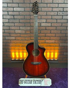 2022 Breedlove Pursuit Exotic S Concert 12-String CE Myrtlewood Acoustic-Electric Guitar Sunset Burst w/ Gig Bag SN1105