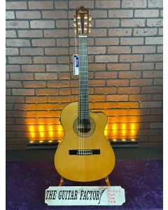 Ibanez GA5TCE Thinline Classical Acoustic-Electric Guitar Natural TGF11