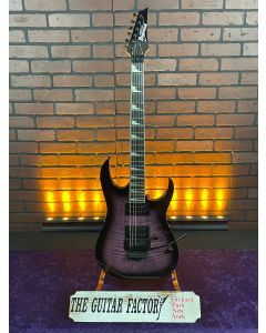 Ibanez GRG320FAT VT Gio Electric Guitar. Transparent Violet Sunburst TGF11