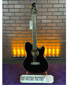 Ibanez Talman TCY10E-BK Acoustic-Electric Guitar Black TGF11