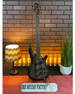 Ibanez Bass Workshop SRC6MSBLL 6-string Multi-Scale Bass Guitar - Black Stained Burst Low Gloss TGF11