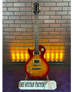 2002 Epiphone LP-100 - Cherry Sunburst - Left Handed - Made in Korea - Figured Top SN1118