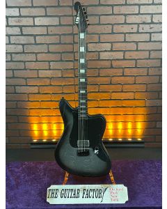 ESP LTD Deluxe XJ-1 HT Baritone Guitar Silver Blast - Mint Store Demo Model