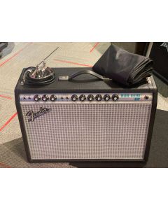 Fender '68 Custom Deluxe Reverb 1x12" 22-watt Tube Combo Amp w/ Cover SN1118