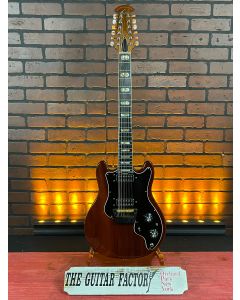 Ovation Preacher Deluxe 12-String 70's Mahogany with Hard Case SN5002