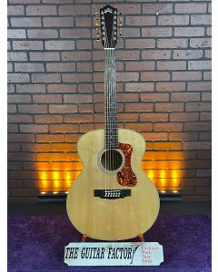 Guild F-2512E  Jumbo 12-String Acoustic-Electric Guitar w/ DLX Guild Hard Case SN1111