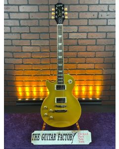 2024 Epiphone "Greeny Modified" Les Paul Standard '50s Electric Guitar - Goldtop - Left Handed - Gibson Greenybuckers w/ Gibson Gig Bag SN1111