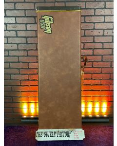 Gibson Firebird Vintage Hard Case - Brown w/ Pink Interior. SN1202