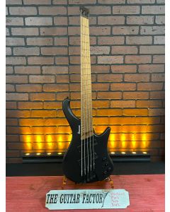 Ibanez Workshop EHB1005MSBKF Ergonomic Headless 5-string Electric Bass Flat Black TGF11
