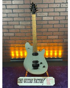 2021 EVH Wolfgang WG Standard, Baked Maple Fingerboard, Silver Sparkle w/ Hard Case SN1123