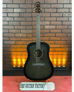 Ibanez AAD50TCB Advanced Acoustic Guitar - Transparent Charcoal Burst TGF11