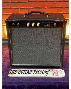 Matchless Spitfire 15- 15-watt, single-channel, hand-wired tube combo amplifier Black SN0114