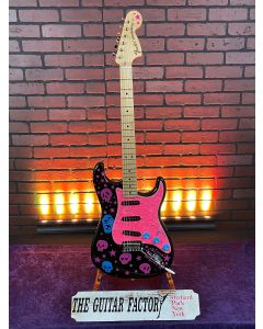 Fender TGF Chop Shop Stratocaster "Bubble Gum Punk" Custom Partscaster Electric Guitar w/ Gig Bag SN0106
