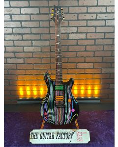 TGF Chop Shop Custom Modified PRS SE Sandblasted CE 24 "Color Rush" Electric Guitar w/ Gig Bag SN4384