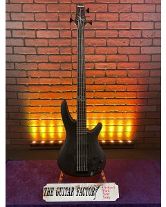 Ibanez K5 Fieldy Signature 5-String Electric Bass Guitar Flat Black TGF11