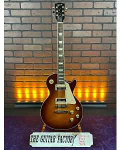 Gibson les paul traditional pro v satin electric guitar satin iced tea 2025