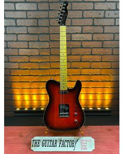 Fender Aerodyne Special Telecaster Electric Guitar. Maple Fingerboard, Hot Rod Burst TGF11