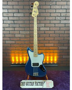 Squier Affinity Series Jaguar Bass H, Maple Fingerboard, White Pickguard, Lake Placid Blue SN1382