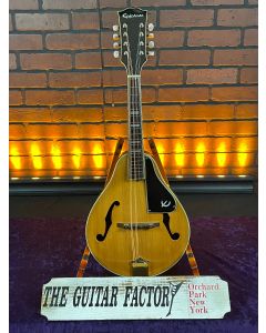 Vintage Epiphone EM-50 A Style Mandolin, Natural SN0128