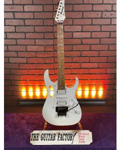 Ibanez JEMJRWH Steve Vai Signature 6-String Electric Guitar - White TGF11