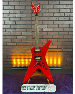 Washburn 332 Dimebag Darrell Signature Red Electric Guitar RARE MISPRINT HEADSTOCK -  SN0204