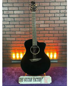 Ibanez Jon Gomm Signature JGM5 Acoustic-Electric Guitar - Black Satin TGF11